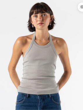 Flore Flore Angie tank in Mouse NWT